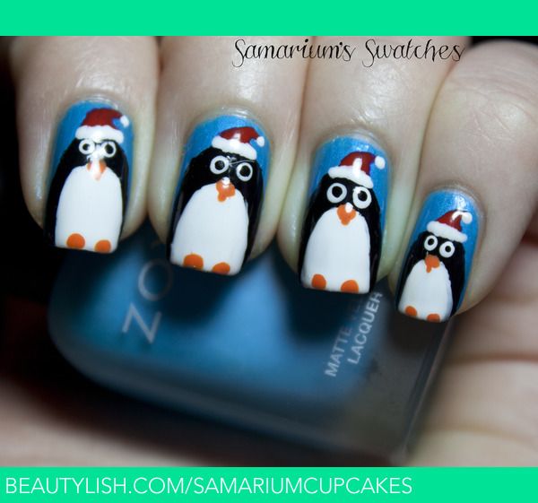 Festive Holiday Penguins!