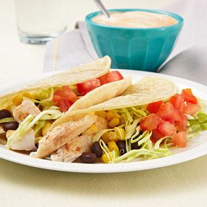 Fish Tacos with Chipotle Lime Sauce #recipe