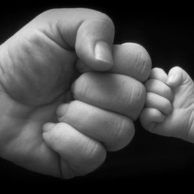 Fist bump, Father & Son