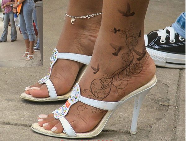 Foot tattoo