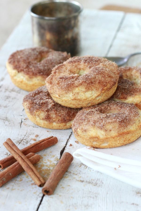 French Breakfast Donuts Recipe (baked, not fried!)