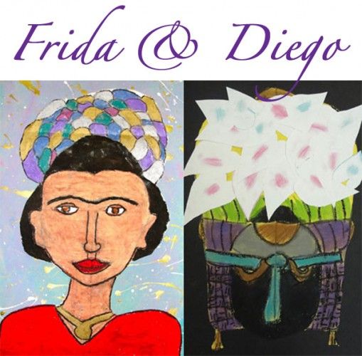 Frida and Diego Art Lesson plans