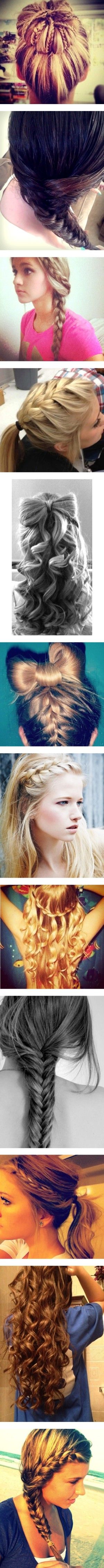 Fun hairstyles to try