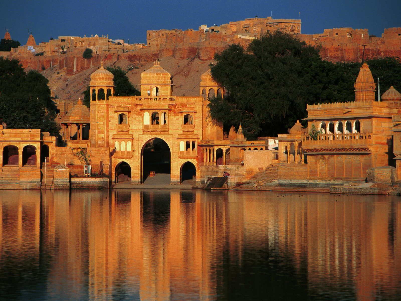 Gadi Sagar Temple Jaisalmer, India