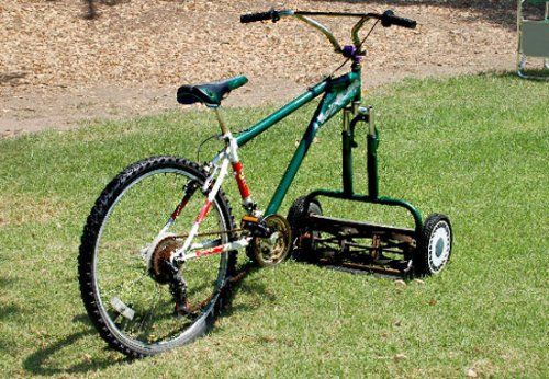 Get an exercise and mow the lawn! Smart