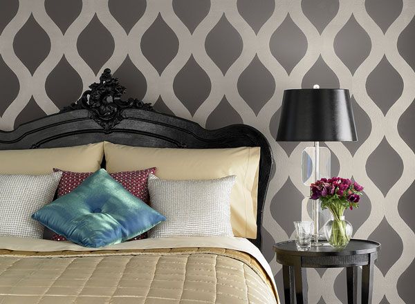 Gray Bedroom Ideas – Glamorous Gray Bedroom – Paint Color Schemes