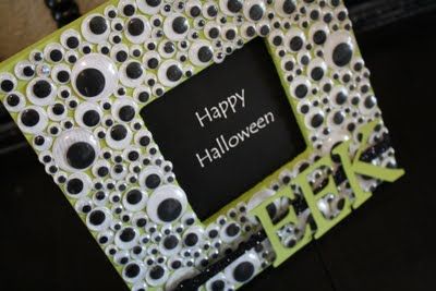 Halloween Picture Frame Craft