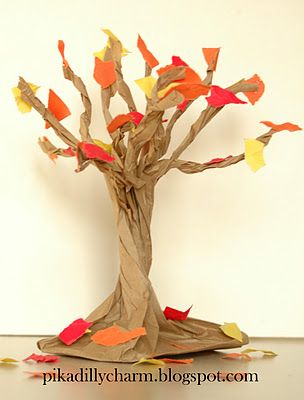Help your Children decorate for fall with this easy craft.