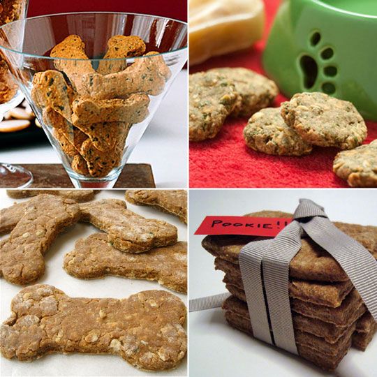 Homemade dog treats – for Christmas gifts