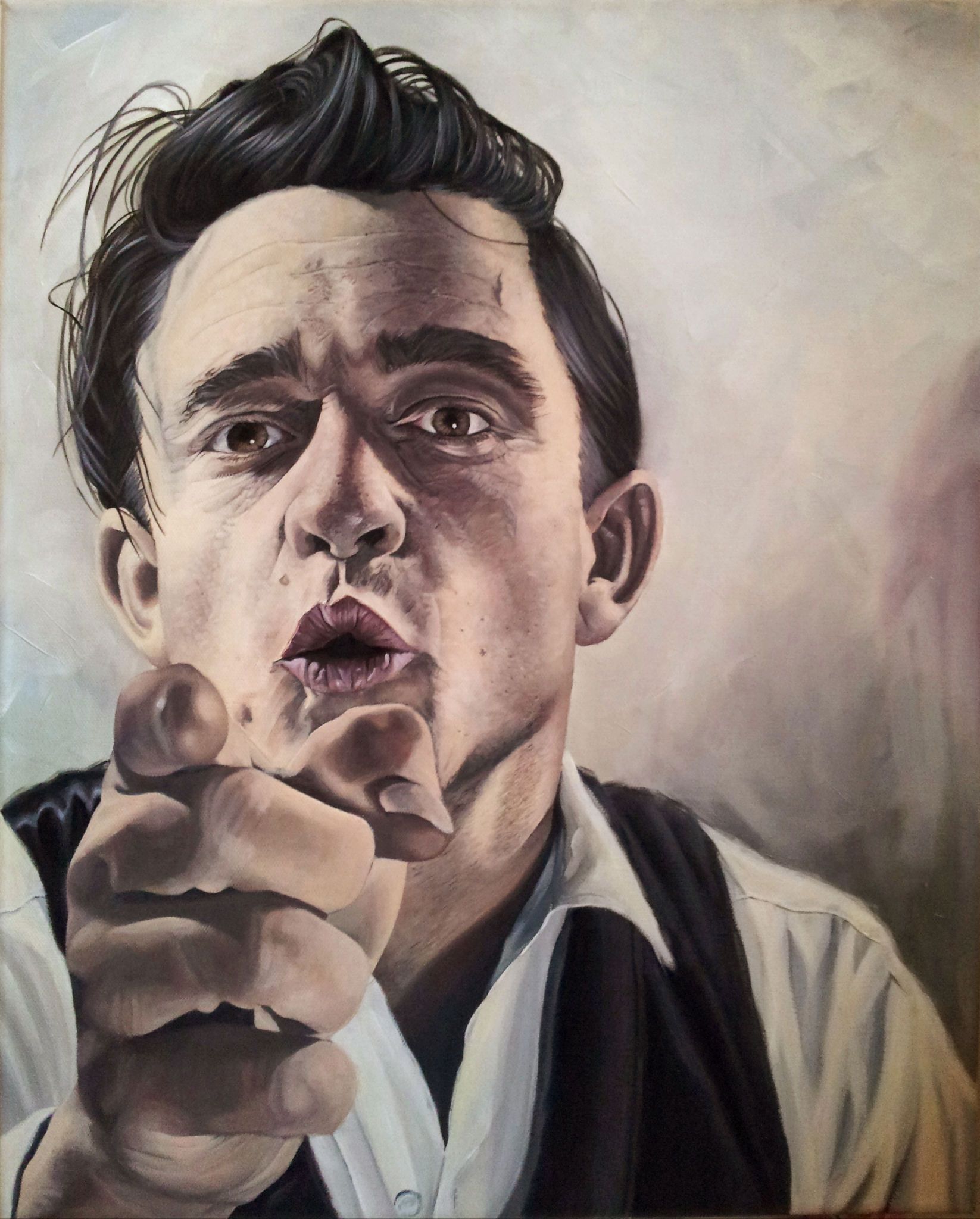 Johnny Cash by Scott Mitchell