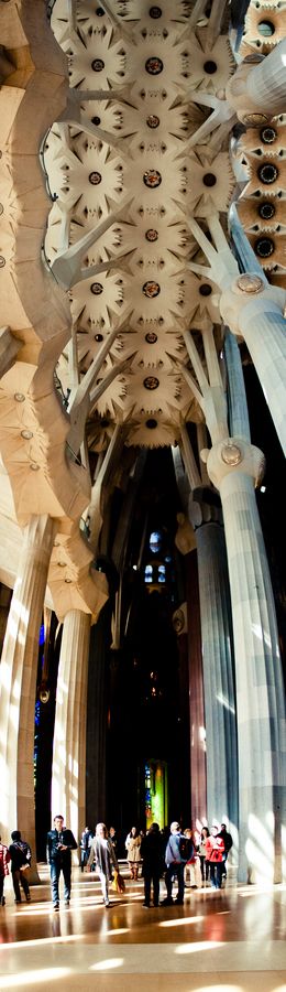 La Sagrada Familia by Antonio Gaudi, Barcelona …loved this eclectic church.