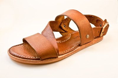 Leather sandals