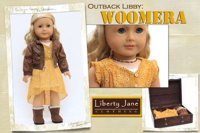 Liberty Jane – Fall 2012 International Collection – Doll Outfit designed to fit