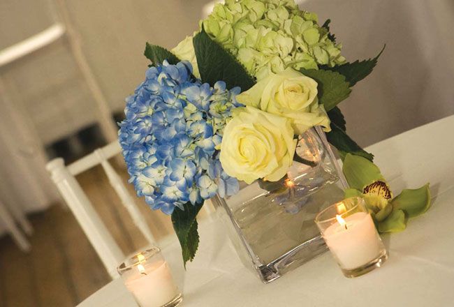 Low Wedding Centerpieces