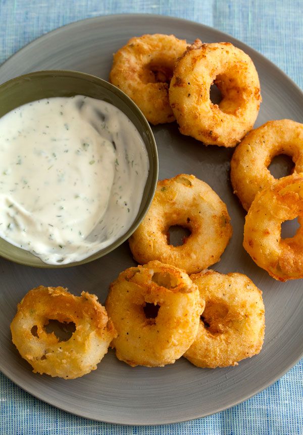 Mashed Potato Rings w/ Ranch Dip