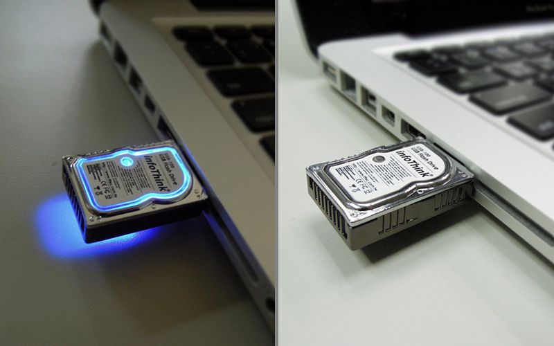 Mini Hard Drive USB Drive