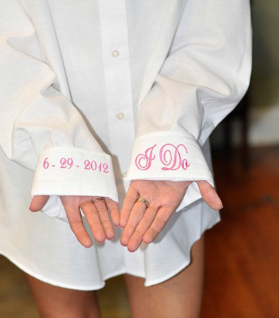 Monogram Bride Shirt Button Down!!!! I love this♥