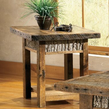 Mossy Oak® Rustik™ End Table by Legacy Quest Outdoors