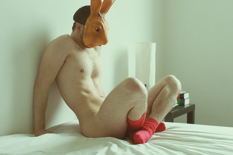 Naked bunny man ♥