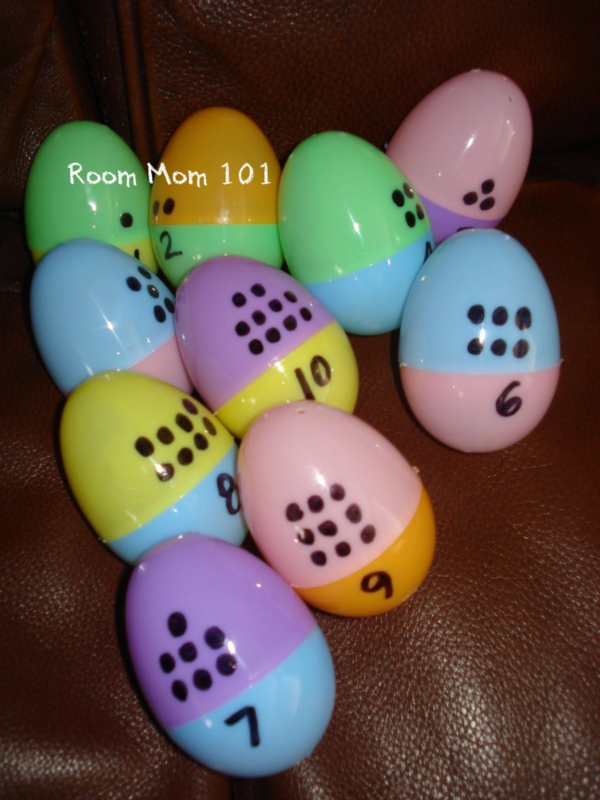 Number Egg Matching Activity