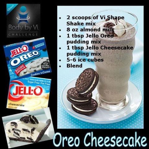 Oreo Cookie Vi Shake – ViSalus Shake Recipes