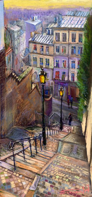 Paris Montmartre by Yuriy Shevchuk