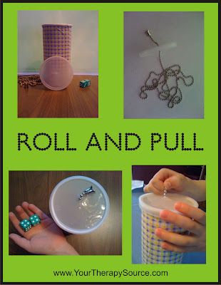 Roll and Pull Activity Ideas