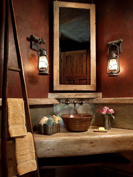 Rustic Bathrooms Design, Pictures, Remodel, Decor and Ideas