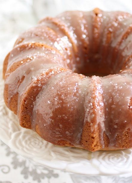 Salted Caramel Bundt Cake