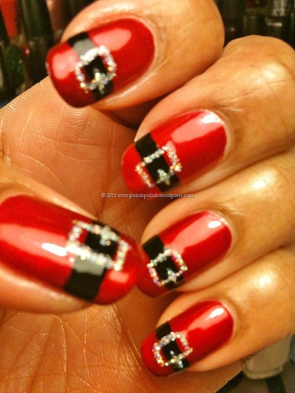 Santa nails!