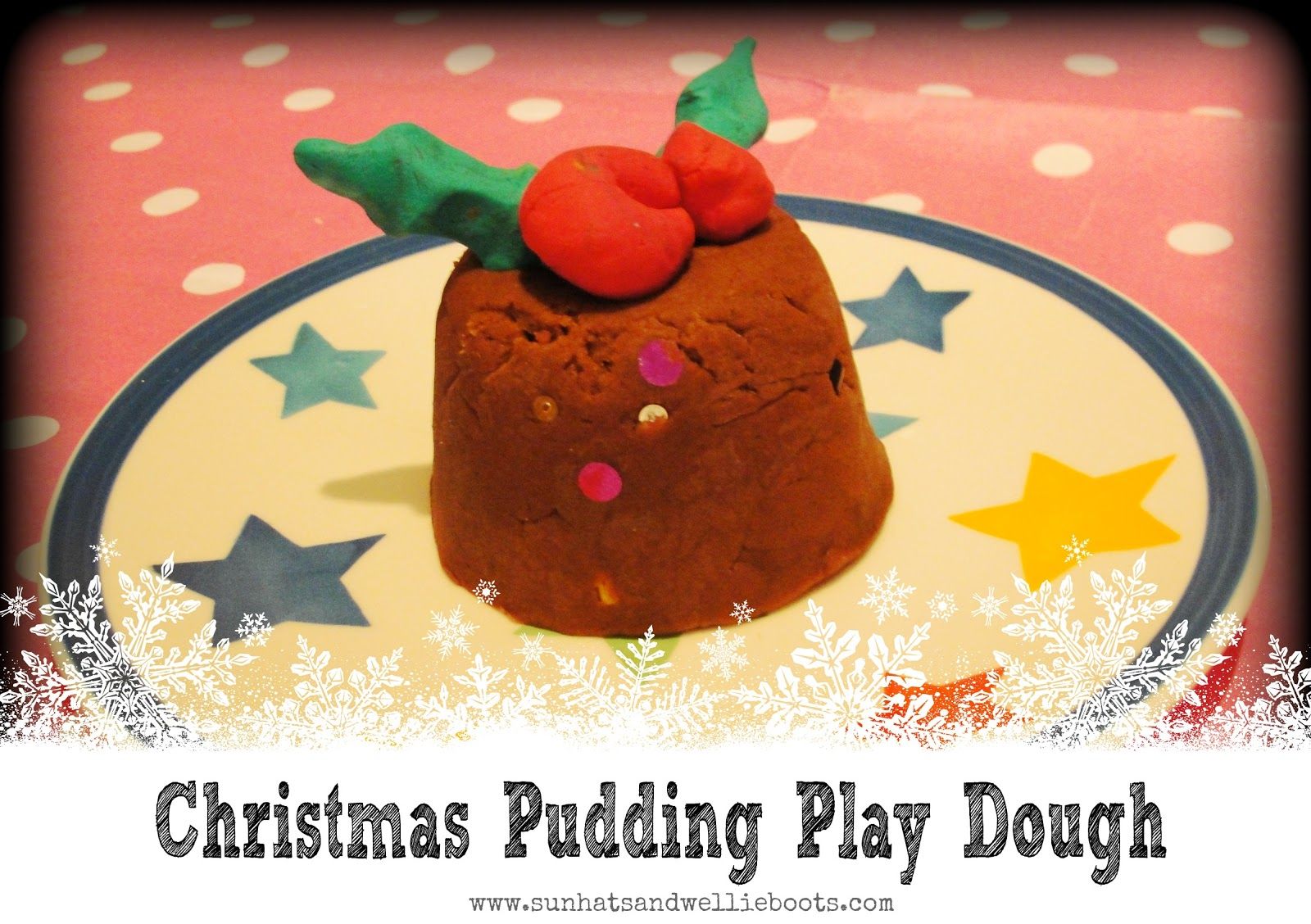 Scented Sensory Play – Christmas Pudding Play Dough 2012