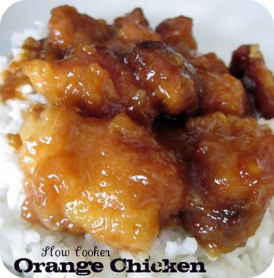 Slow cooker orange chicken  Freezer Meals For Us: Meals under $6.