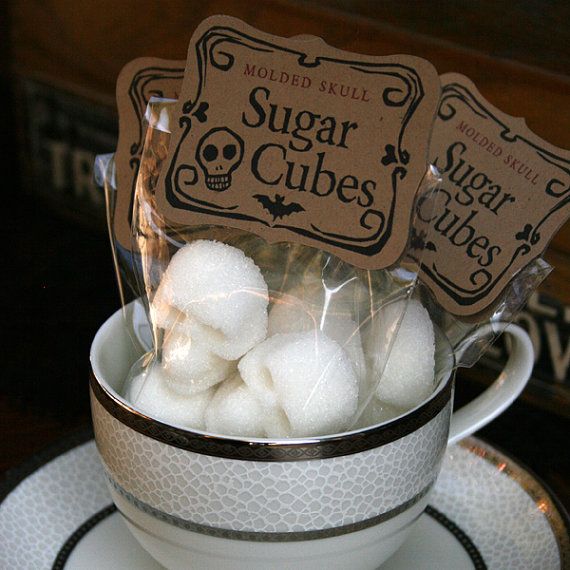 Sugar skull sugar cubes!