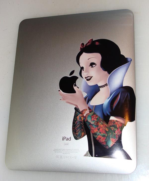 Tattooed Snow White iPad Decal