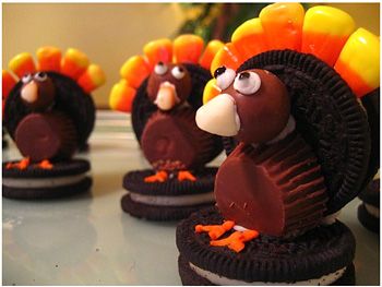 Thanksgiving turkey treats