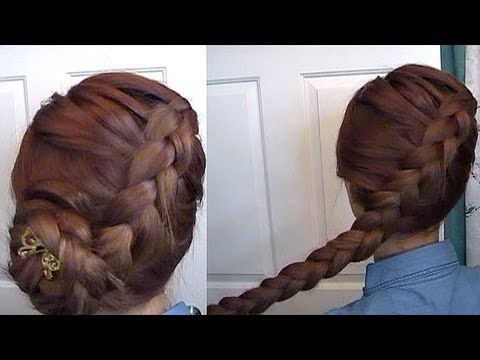 The Hunger Games Katniss Dutch Braid + Spring LowDo #hair #DIY #tutorial