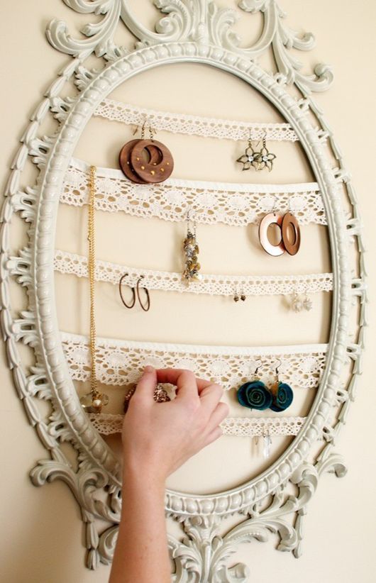 Vintage jewelry frame