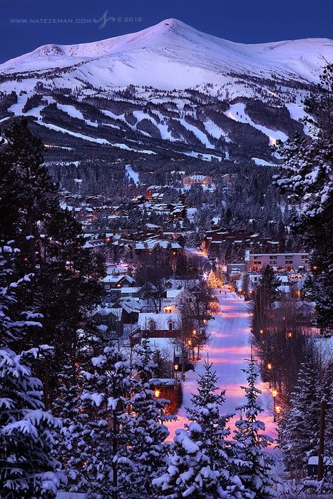 Winter’s Night, Breckenridge, Colorado