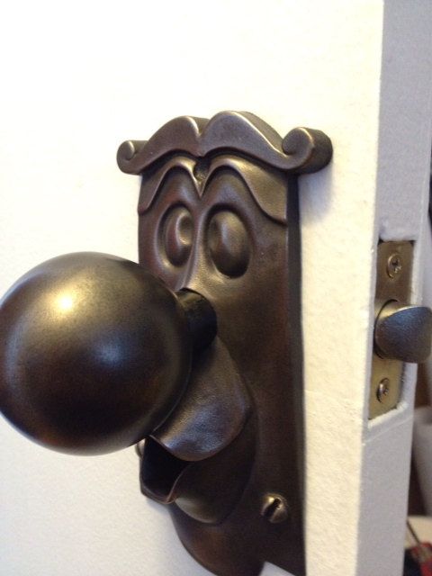alice in wonderland bronze doorknob. $175.00, via Etsy.  LOOOOOVE!!