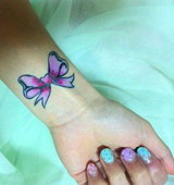 bow tattoo | Tumblr