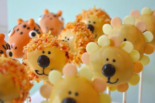 cake pops animales