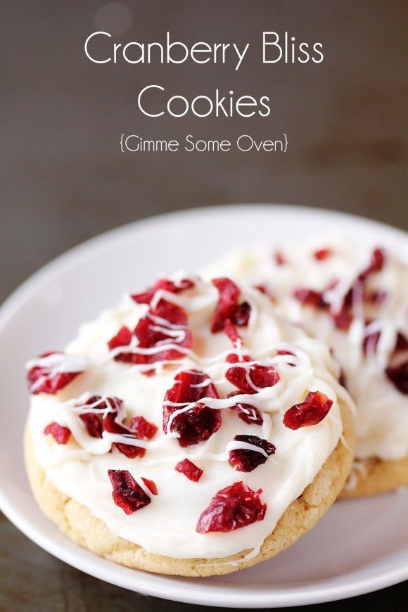 cranberry bliss cookies