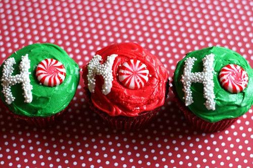 cute christmas cupcakes