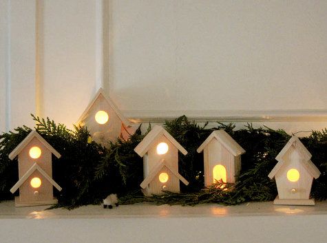 diy christmas village