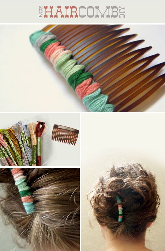 diy hair comb