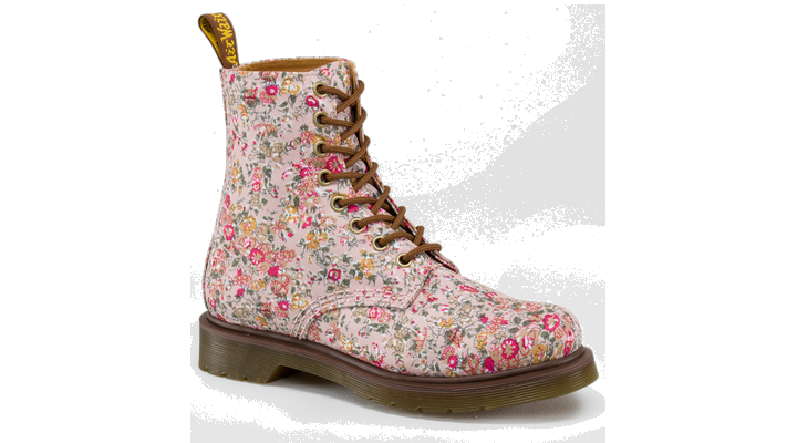 dr. martens. flowers