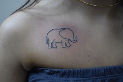 elephant tattoo | Tumblr