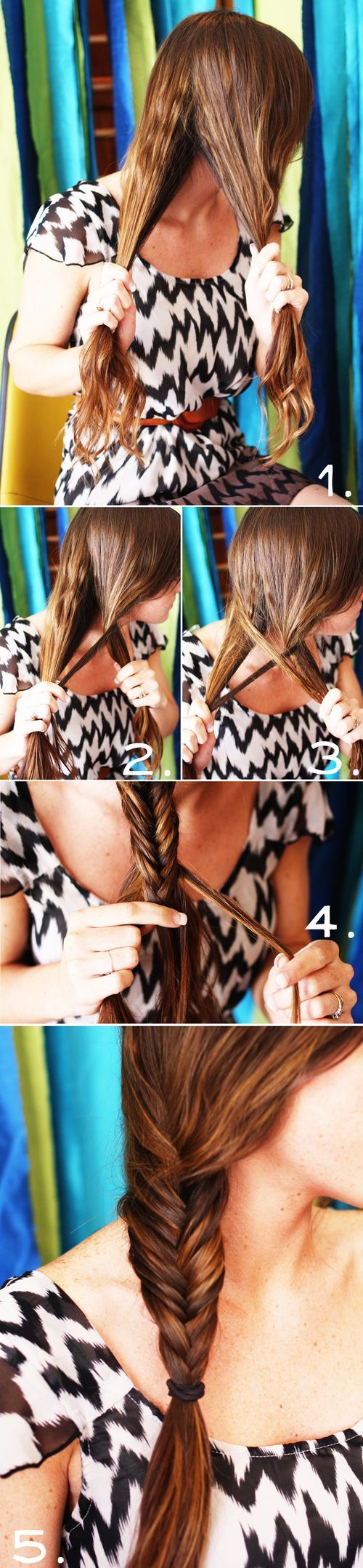 fish tail braid!