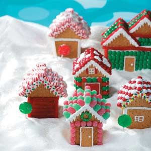 little gingerbread houses