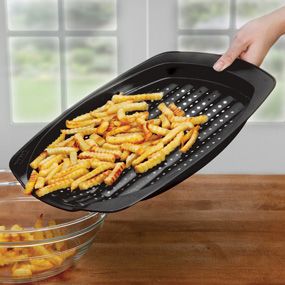 pan for crispy fries, chicken nuggets etc.